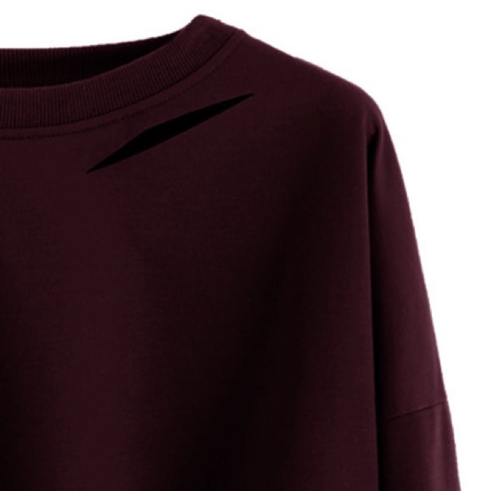 Bundle Only! Ripped Crop Sweater - Picture 3 of 5